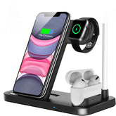 Quick-Charge 15W Folding 4-in-1 Wireless Charger
